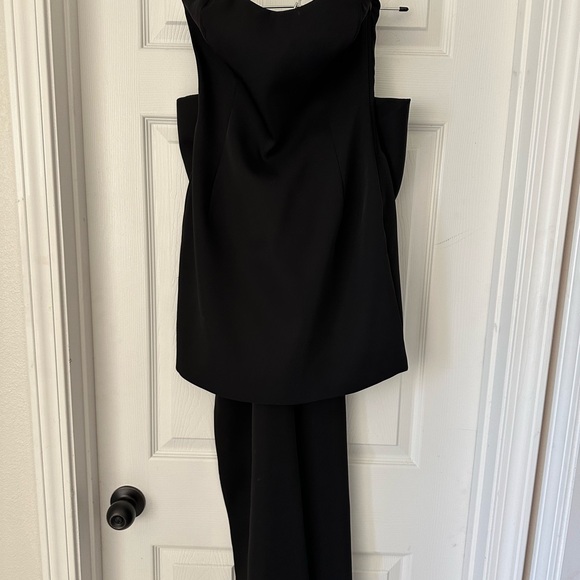Meshki Meredith Strapless Bow Mini Dress - Black Size Small - SOLD OUT ONLINE - Picture 4 of 6